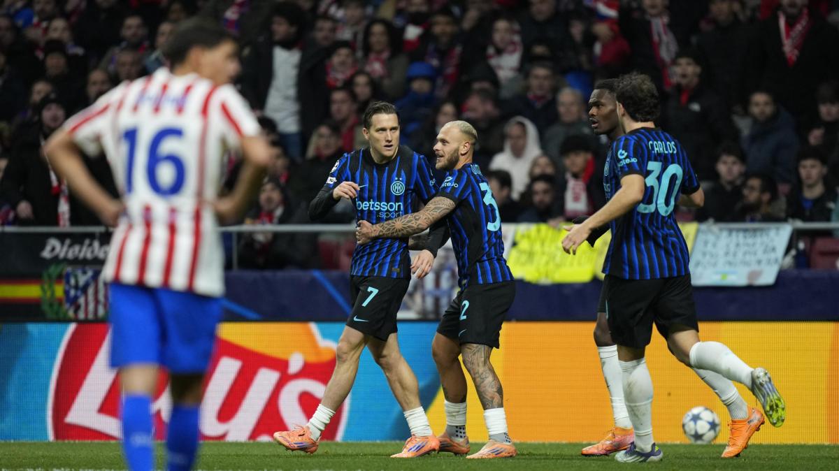 Atletico Madrid-Inter 2-1: il tabellino della gara 
