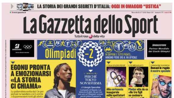 Le principali aperture dei quotidiani italiani e stranieri di mercoledì 21 luglio 2021