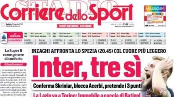 L'apertura del CorSport: "Inter, tre sì". Skriniar confermato, Acerbi bloccato