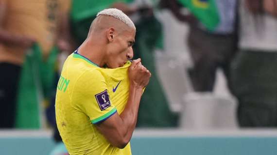 Brasile spettacolo, arriva il 3-0 alla Corea del Sud al 29': è Richarlison a colpire