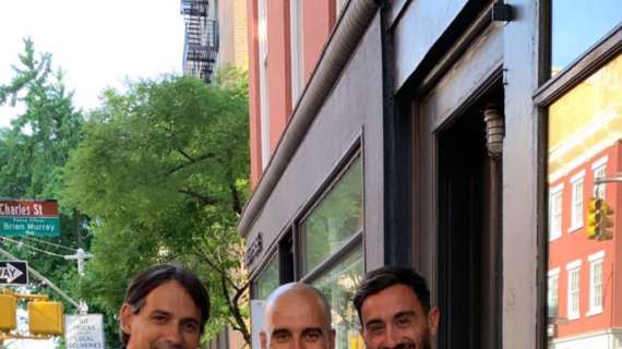 Incontro speciale per Aquilani e S. Inzaghi: a NYC insieme a Guardiola