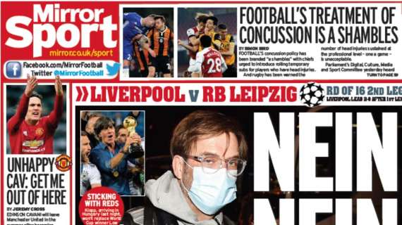 Le aperture in Inghilterra - Klopp, nein alla Germania. Cambia il futuro di Aguero e Cavani