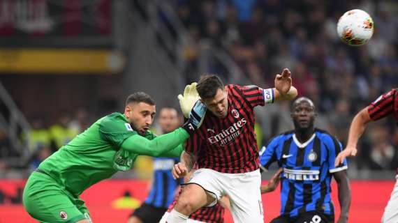 Derby di Milano, valore di mercato: l'Inter batte il Milan 683 a 399