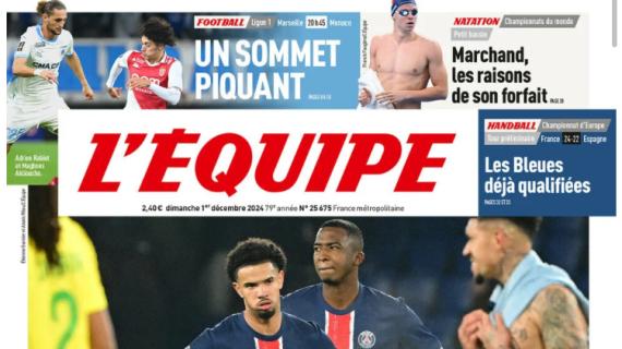 Soltanto un pareggio in casa contro il Nantes, L'Equipe titola: "PSG confuso"