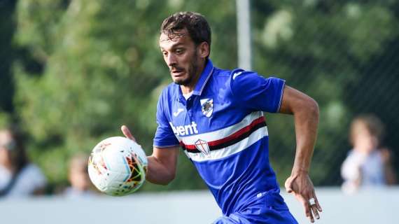 Sampdoria, domani "visita" al Parma. Gabbiadini si allena ancora a parte