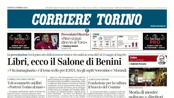 Okereke si presenta, il Corriere di Torino in prima pagina: "Non si può dire no al Toro"