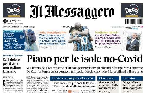 Il Messaggero: "L'Inter vince e va a +11. Così è quasi scudetto"