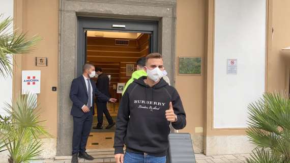TMW - Roma, Borja Mayoral arrivato a Villa Stuart per le visite mediche