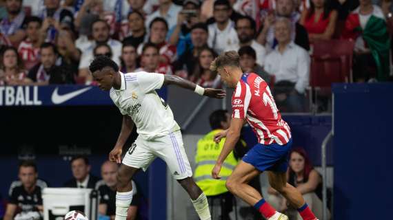 L'Atletico Madrid condanna gli insulti razzisti a Vinicius: "Per noi un dolore enorme"
