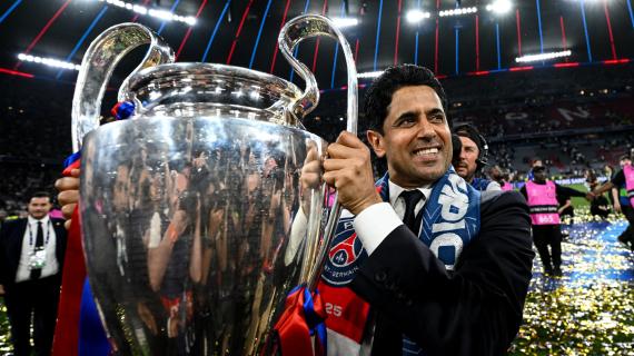 PSG, Al-Khelaifi irrompe in diretta mentre parla Luis Enrique: "E' il migliore al mondo"