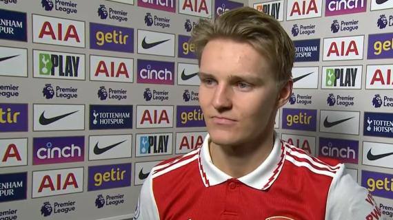 Arsenal, Odegaard: "Abbiamo dimostrato fin dall'inizio quanto fossimo motivati"