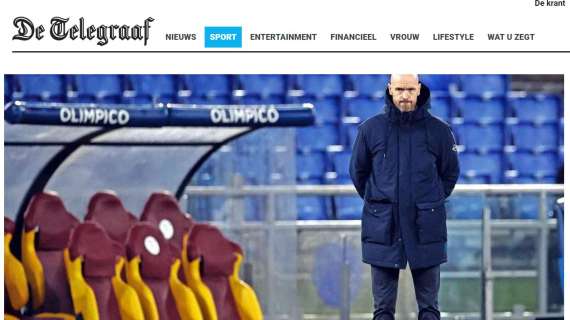 Ajax fuori dall'Europa League: le aperture dei quotidiani on line olandesi