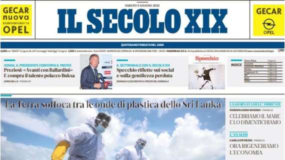 Il Secolo XIX: "Preziosi: 'Avanti con Ballardini'. E compra il talento polacco Buksa"