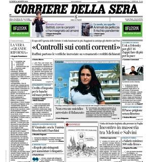 CorSera apre sulla Serie A: "Torna la Juve, tre gol a Udine. Lazio sconfitta"