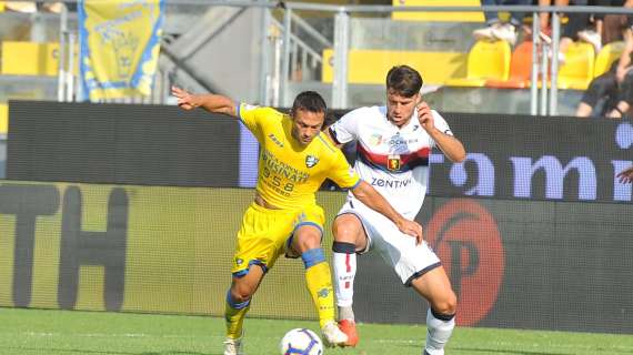 Una volta su 8... il Frosinone ha la meglio sul Genoa
