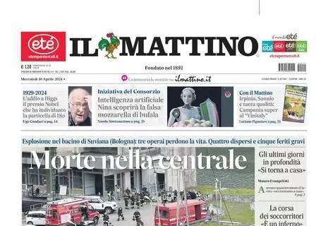 Il Mattino svela in apertura: "De Laurentiis e il piano Conte, da ingaggio a mercato e staff"