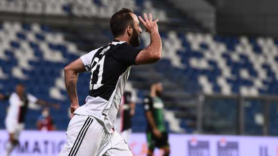 Juventus-Sampdoria, i convocati di Sarri: torna Higuain, ben quattro assenti