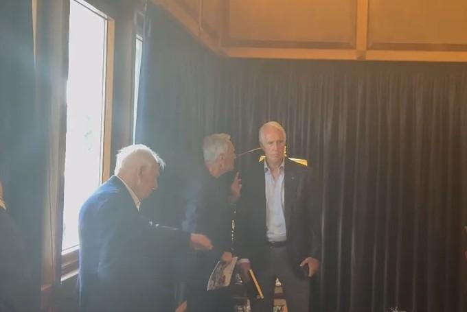 Malagò da Roma, con Mancini e Gravina: "Serie A motore, ma la FIGC fa la differenza"