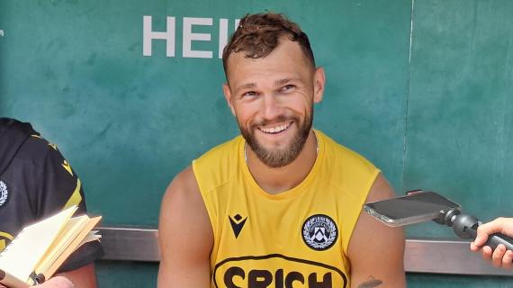 Karlstrom dal ritiro dell'Udinese: "Puntiamo a fare meglio. Importante il buon inizio di stagione"