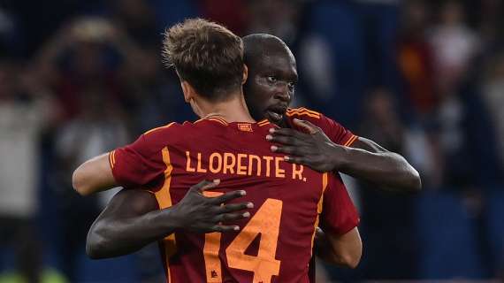 Roma, contro il Genoa s'è fermato Llorente per un problema al flessore della coscia destra