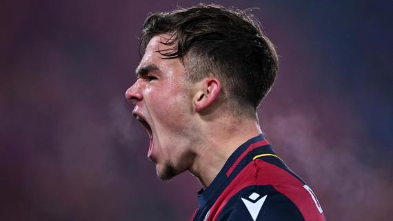 Da 0-1 a 2-1, il Bologna vince la prima in Champions: le immagini della festa rossoblù