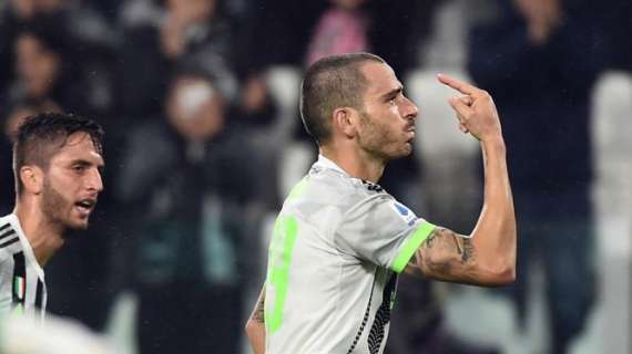 Bonucci rinnova con la Juventus, Lucci celebra la firma sui social