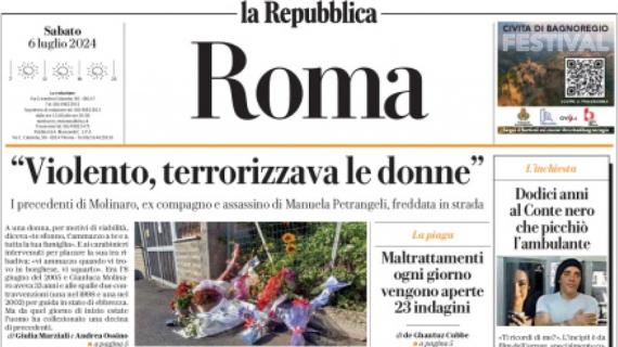 La Repubblica (Roma) in prima pagina: "Vicino l'arrivo di Chiesa. Affare da 20 milioni" 