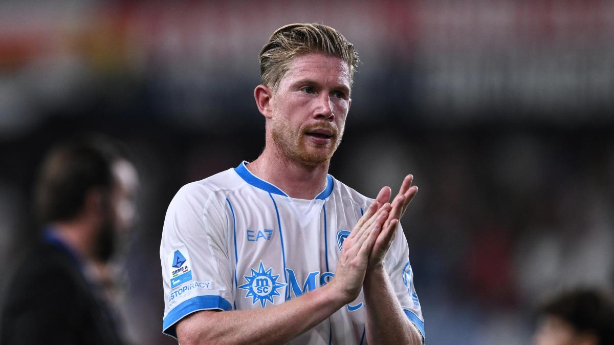 È l'anno di De Bruyne? Il belga se lo augura. E intanto è il MVP di Genoa-Napoli