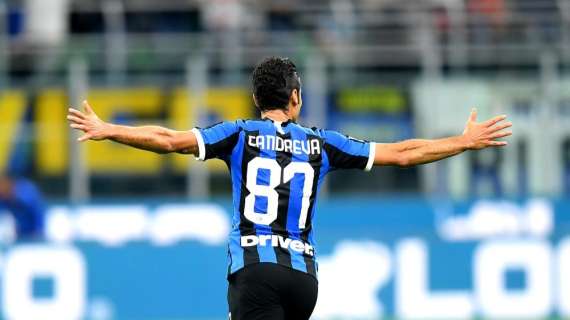 Inter, Candreva: "Bravi a restare in partita dopo il pari: vittoria meritata"