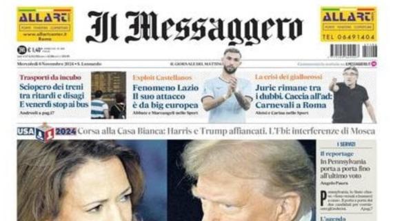 Il Messaggero scrive: “Lazio attacco da big europea. Roma caccia all’ad: Carnevali è in città” 