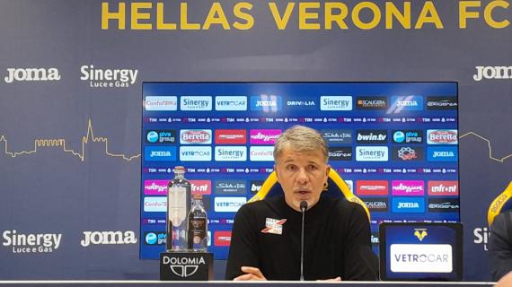 Hellas Verona, Baroni: "Oggi buona prestazione, lavoriamo sul 4-3-3"