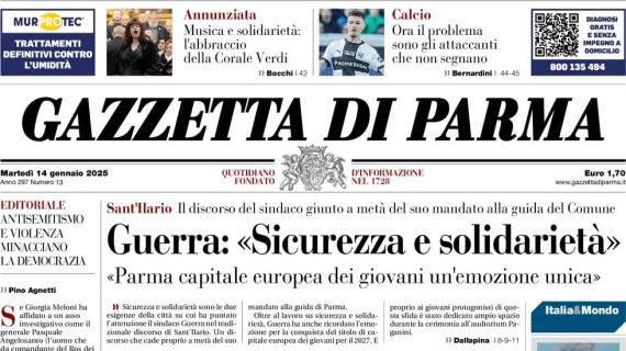 L'analisi della Gazzetta di Parma: "Ora il problema sono gli attaccanti che non segnano"