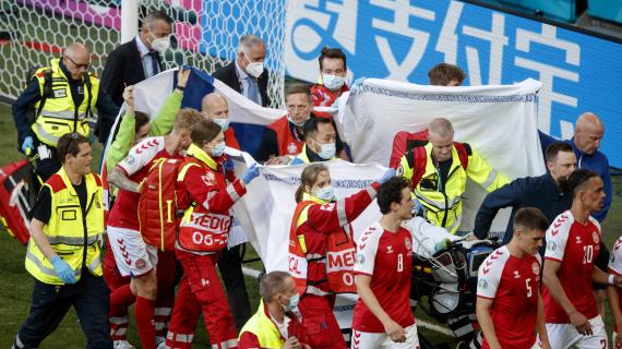 Aggiornamenti su Christian Eriksen: "Le sue condizioni sono stabili, resta in ospedale"