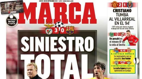 Le aperture spagnole - Il Benfica travolge un Barcellona penoso e vicino all'eliminazione