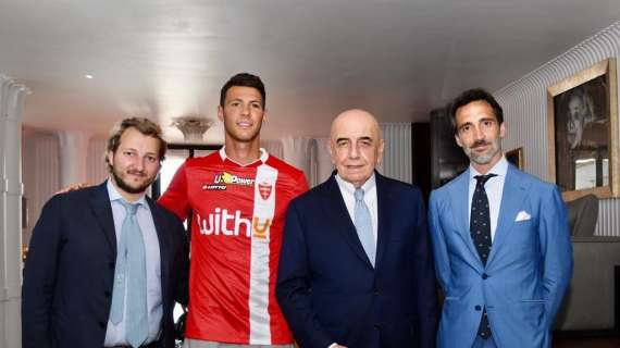 FOTO - Monza, ecco Mazzitelli. La foto con Galliani e l'agente Giuffrida