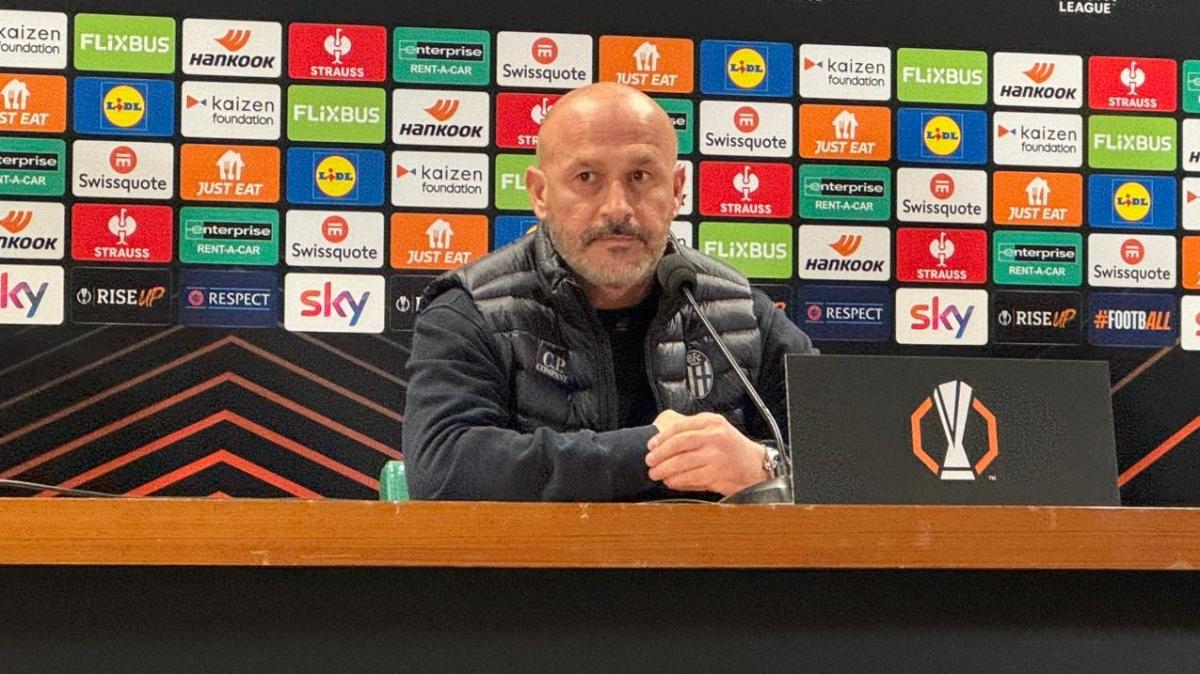 Bologna, Italiano: "La Roma ha più valore di noi. L'Olimpico? Non abbiamo timore"