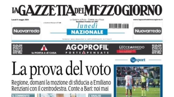La Gazzetta del Mezzogiorno: "Punto d'oro per il Lecce: la salvezza è a un passo"