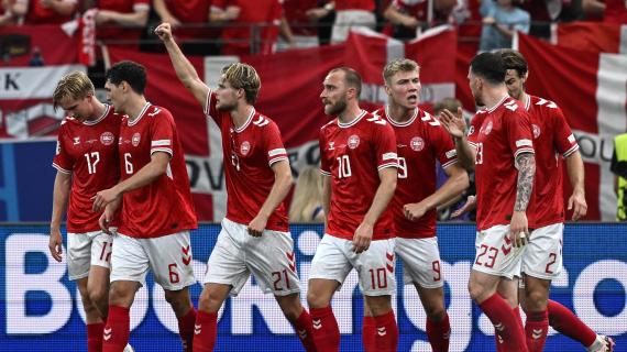 L'ex Lecce Hjulmand tiene a bada i Three Lions: Danimarca-Inghilterra a Francoforte finisce 1-1