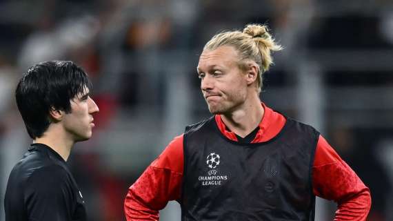 Milan, recupero difficile per Kjaer: il difensore può al massimo andare in panchina mercoledì