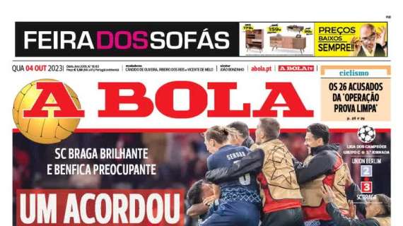 Le aperture dei quotidiani portoghesi - Il Benfica cade a San Siro contro l'Inter