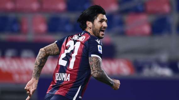 Soriano 2, Parma 2-0 dopo 45': Bologna in controllo, debole reazione degli ospiti