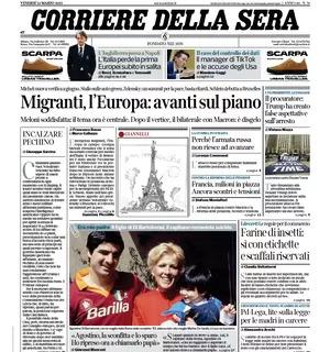L'apertura del CorSera sulla Nazionale: "L'Italia perde la prima: Europei subito in salita"
