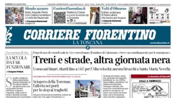 Il Corriere Fiorentino: "Sfondo azzurro, settimana decisiva per Colpani"