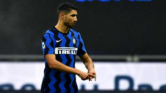 Hakimi dopo il 3-1 al Bologna: "Lavoro per far vincere l'Inter. Doppietta dedicata ai tifosi"