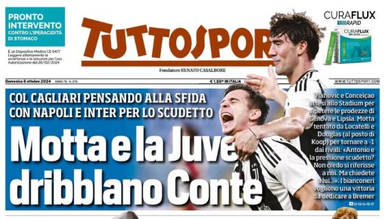 L'apertura di Tuttosport sulla gara di San Siro: "Toro flop, lacrime Zapata"