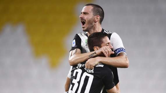 Juventus, Bonucci: "Vittoria unica e irripetibile: abbiamo fatto la storia del calcio mondiale"