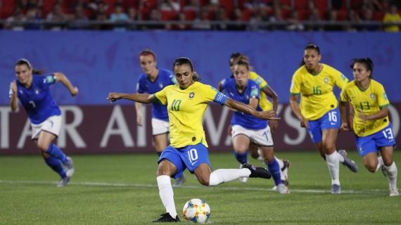 Mondiale Femminile: c'è Marta nel Brasile. È alla sua sesta Coppa del Mondo