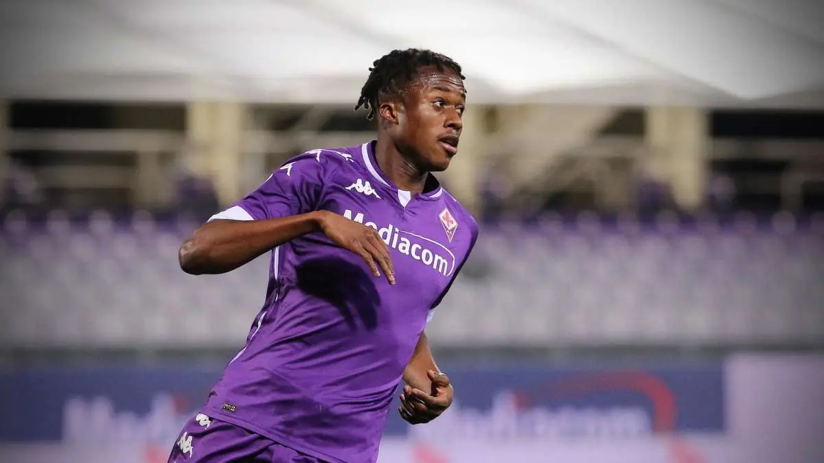 Fiorentina, si ferma Kouamé: lesione di primo grado al bicipite femorale sinistro
