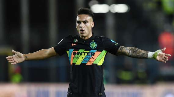 Cioccolatino di Martinez e gol di Dimarco: l'Inter raddoppia a Empoli al 67'