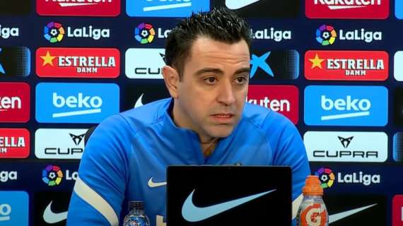 Barcellona, Xavi: "Col Napoli sfida da Champions, sarà complicato. Aubameyang? Giocherà"